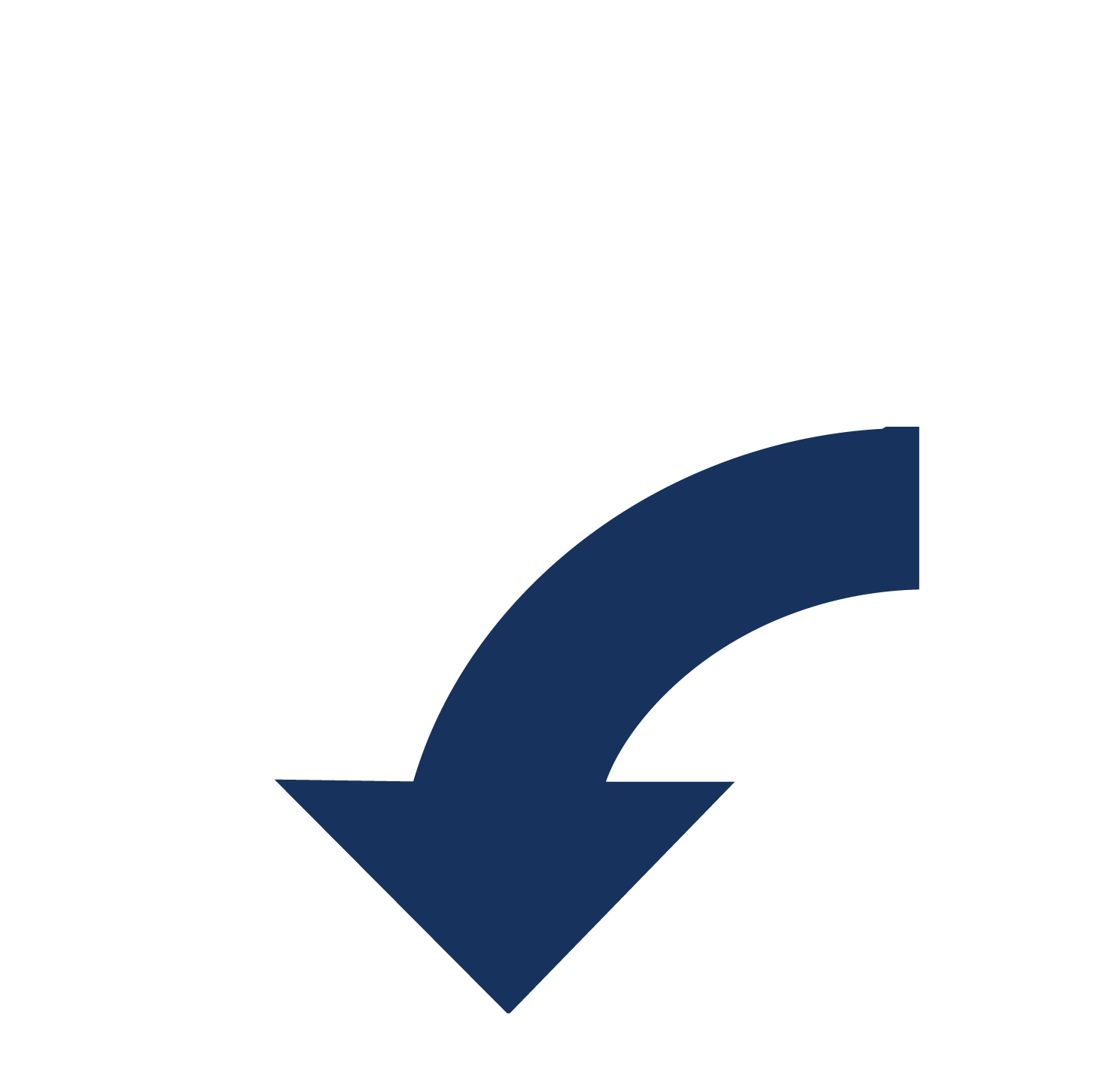 Left arrow